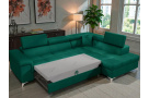 Luxusní rohová sedačka Escada, zelená