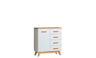 Komoda Radon 8, borovice Andersen/dub Nash